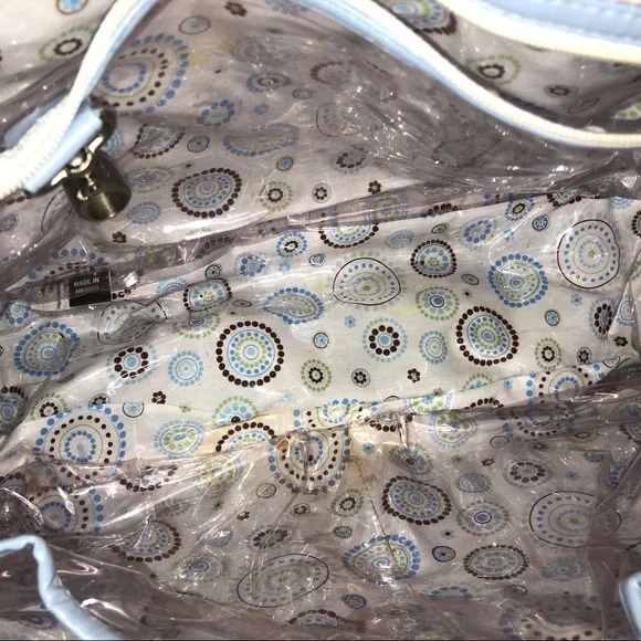 Caden Lane Baby Satchel Bag Brown/Blue XL - Picture 5 of 16